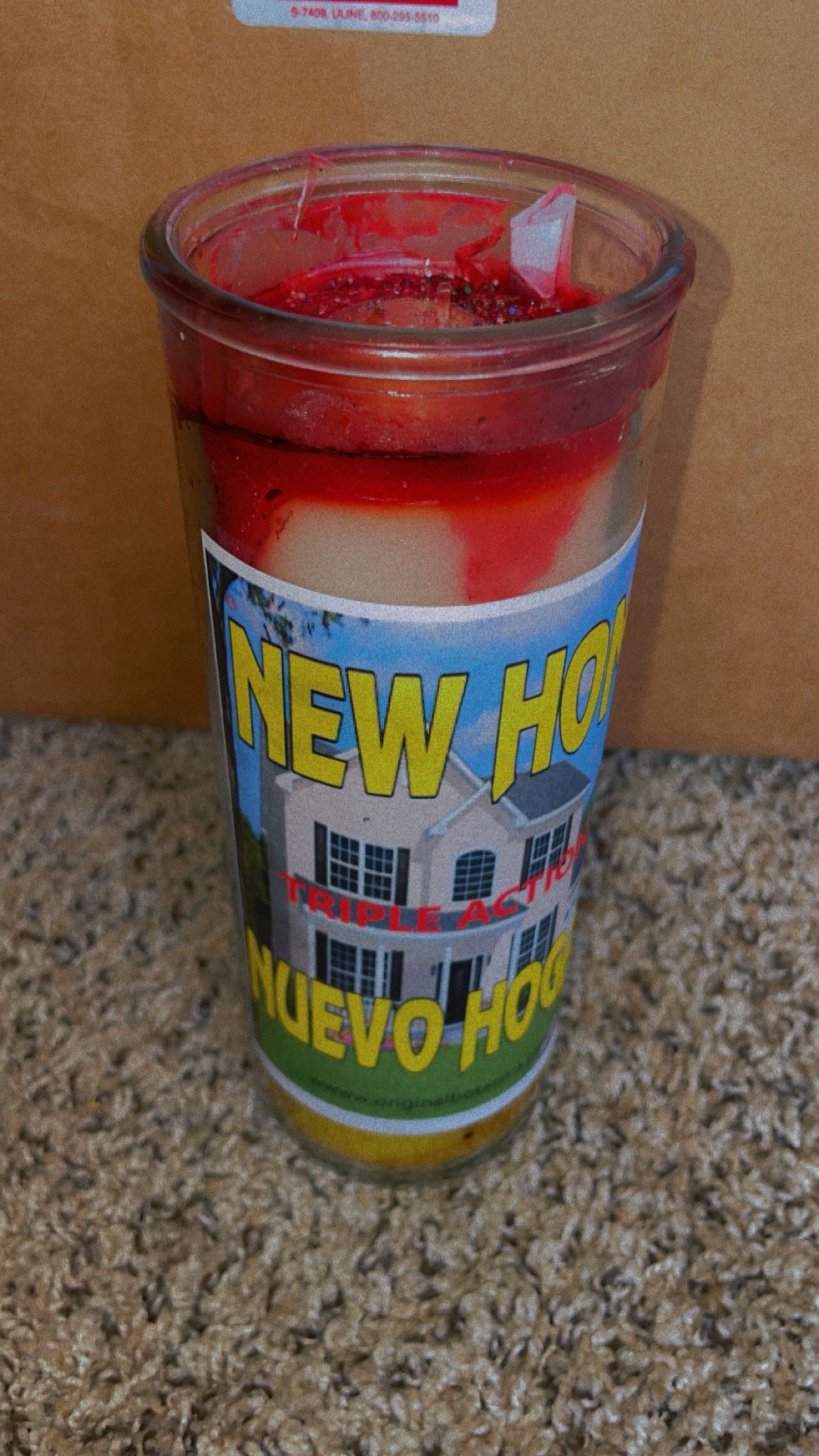 New Home Candle