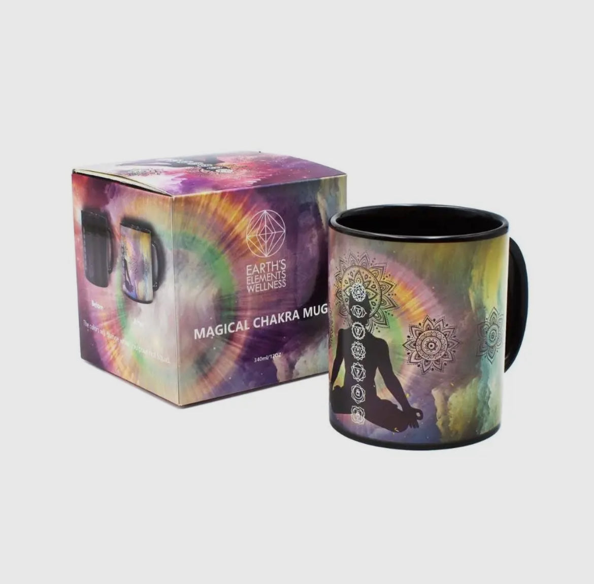 Seven chakra color changing Mug