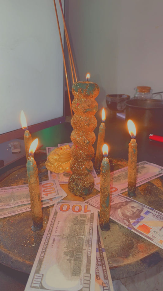 7 day money candles