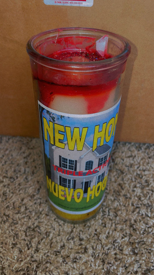 New Home Candle