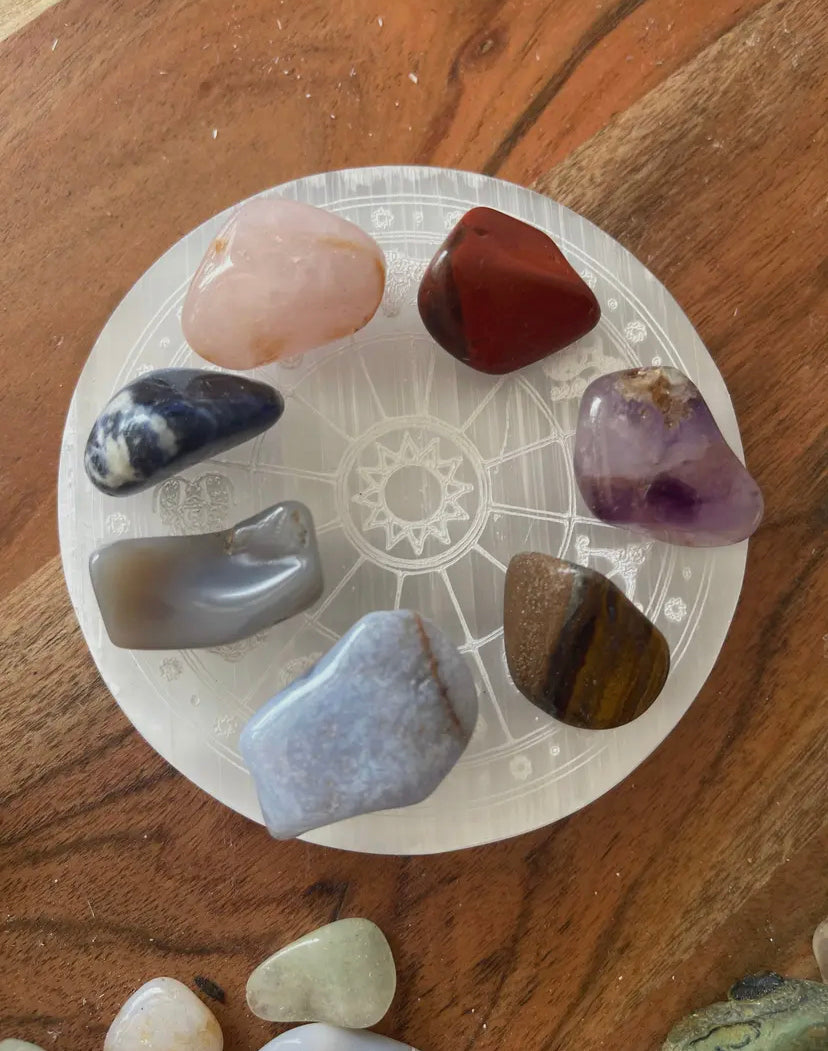 Selenite Charging Plate